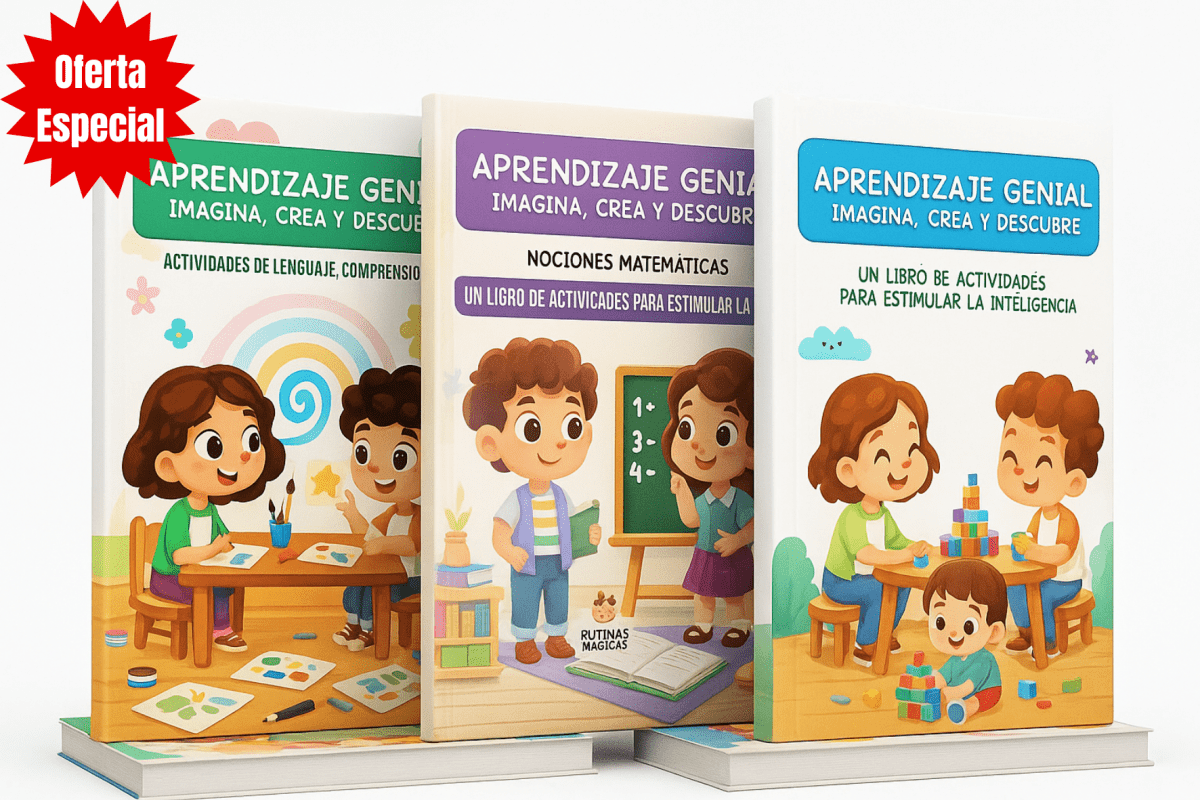 📚 El Kit Didáctico Más Completo: Aprendé, Jugá y Descubrí en Familia 🎨🧩 +600 páginas de actividades imprimibles, cuentos y libros de matemáticas que estimulan su mente día a día. - Rutinas Magicas