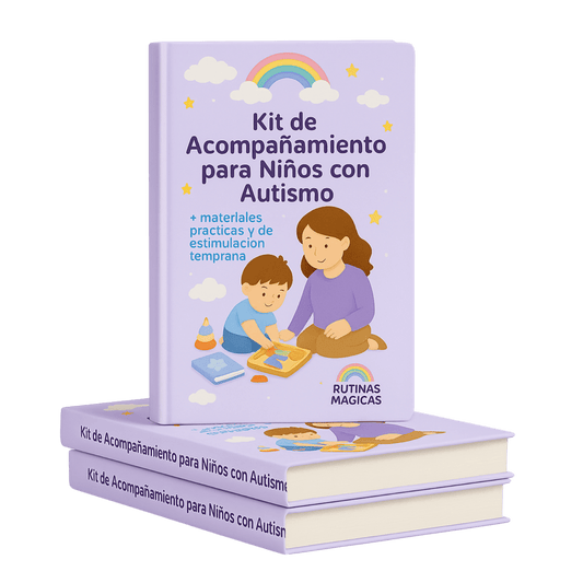 ✨ Kit Didáctico para Niñ@s con Autismo: Juegos y Actividades que Transforman la Atención en Diversión - Rutinas Magicas
