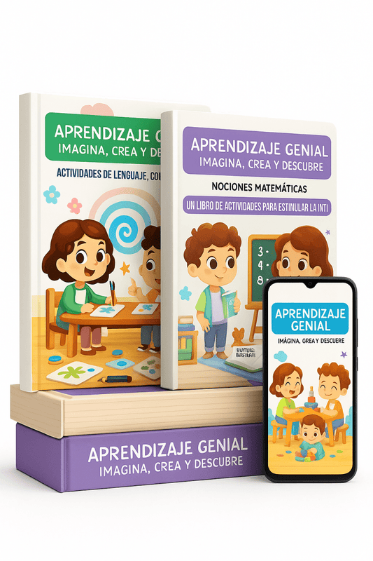 📚 El Kit Didáctico Más Completo: Aprendé, Jugá y Descubrí en Familia 🎨🧩 +600 páginas de actividades imprimibles, cuentos y libros de matemáticas que estimulan su mente día a día. - Rutinas Magicas