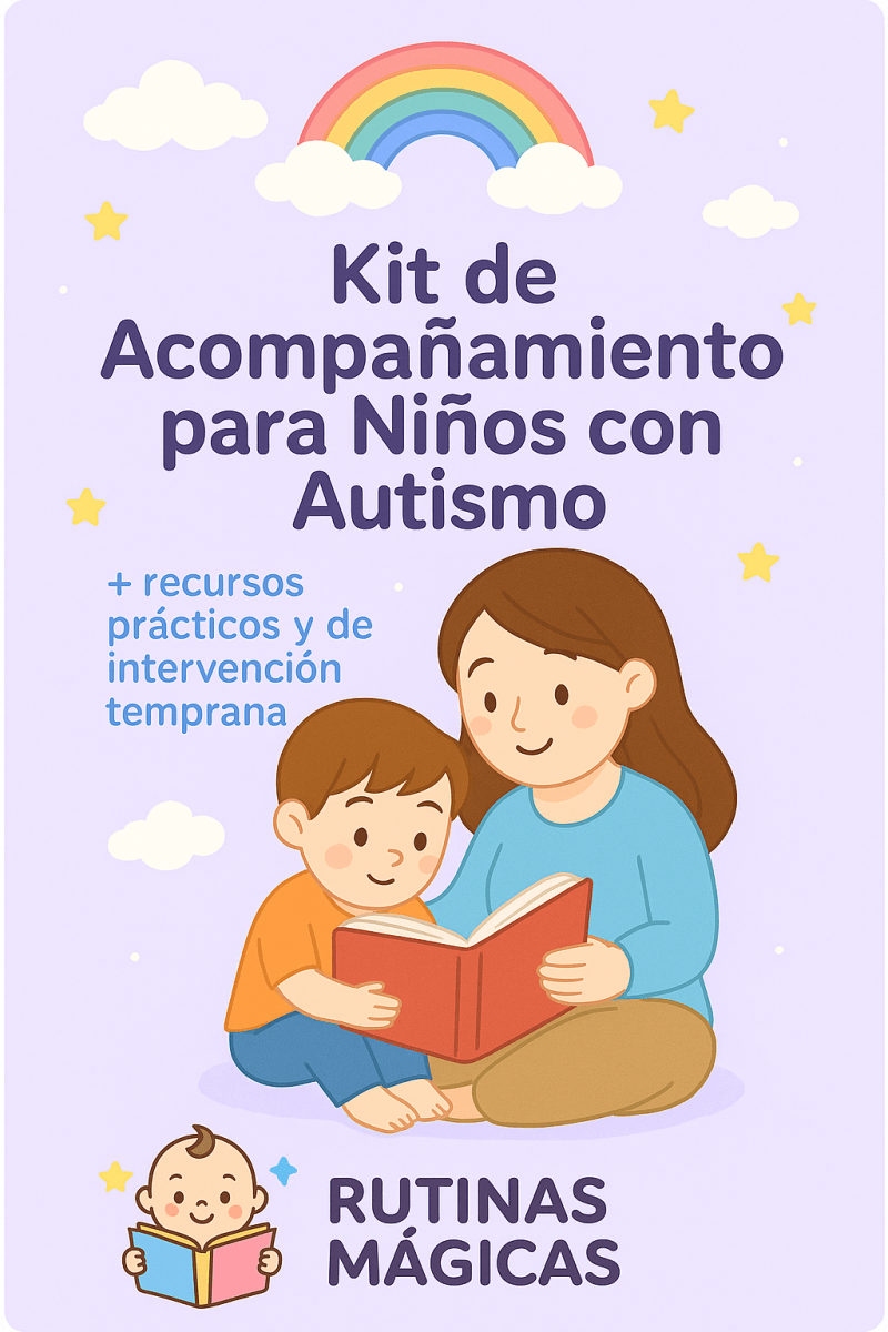 ✨ Kit Didáctico para Niñ@s con Autismo: Juegos y Actividades que Transforman la Atención en Diversión - Rutinas Magicas